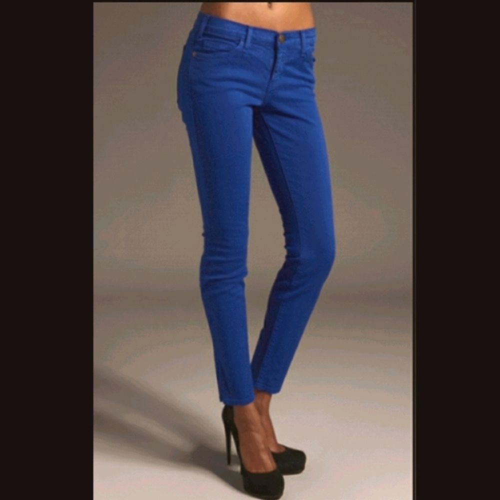 UB London Royal Blue Skinny Denim Jeans